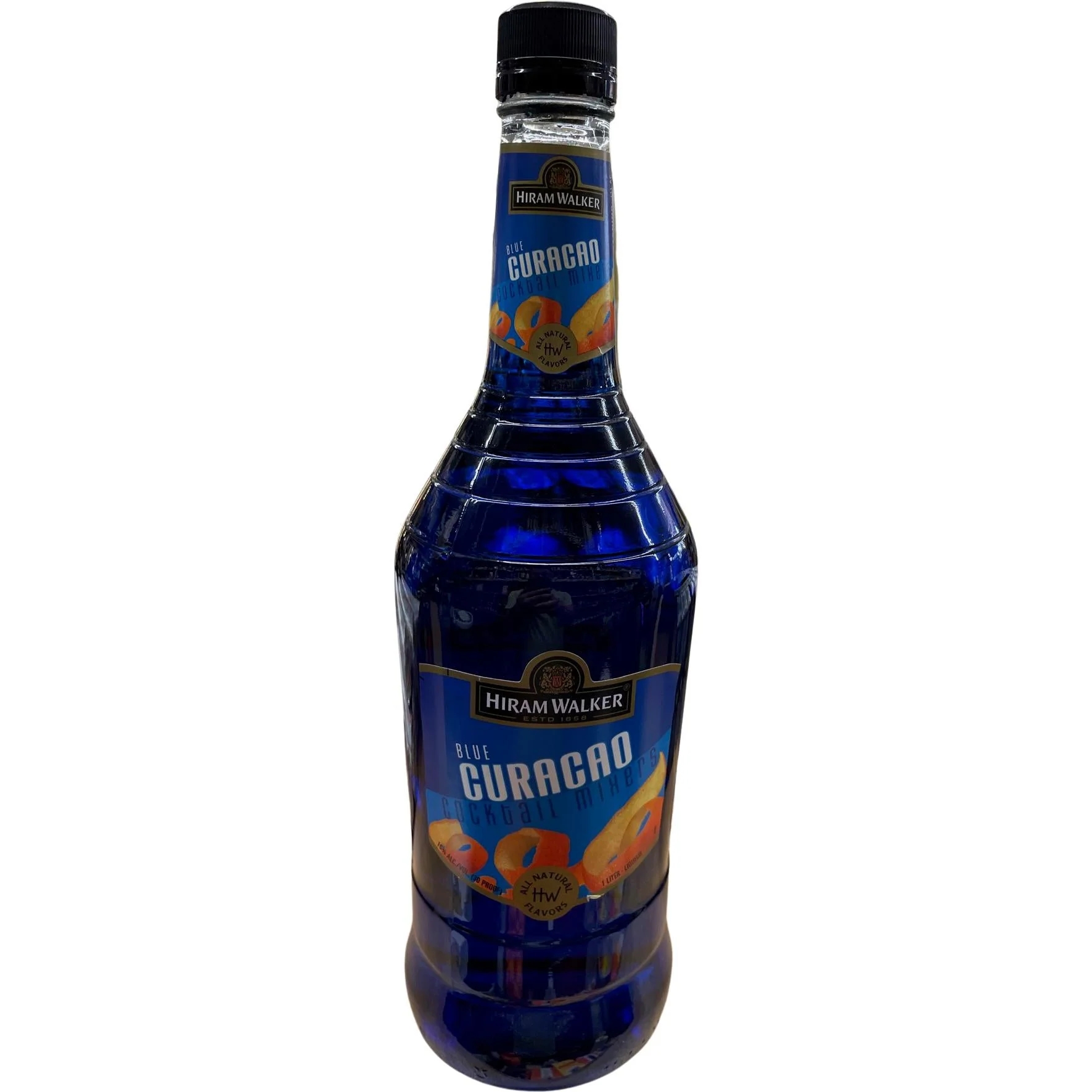 Hiram Walker Blue Curacao 75 Cl 